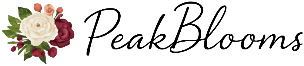 Peak Blooms logo
